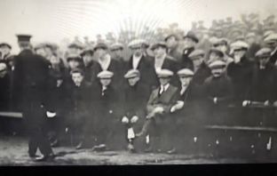 The travelling Celtic support