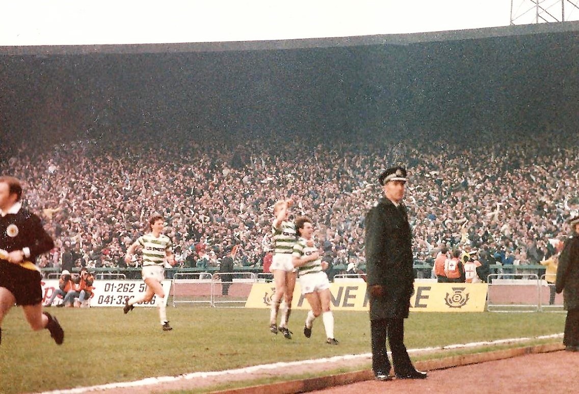 Celtic 2 Rangers 0, 1 January 1986