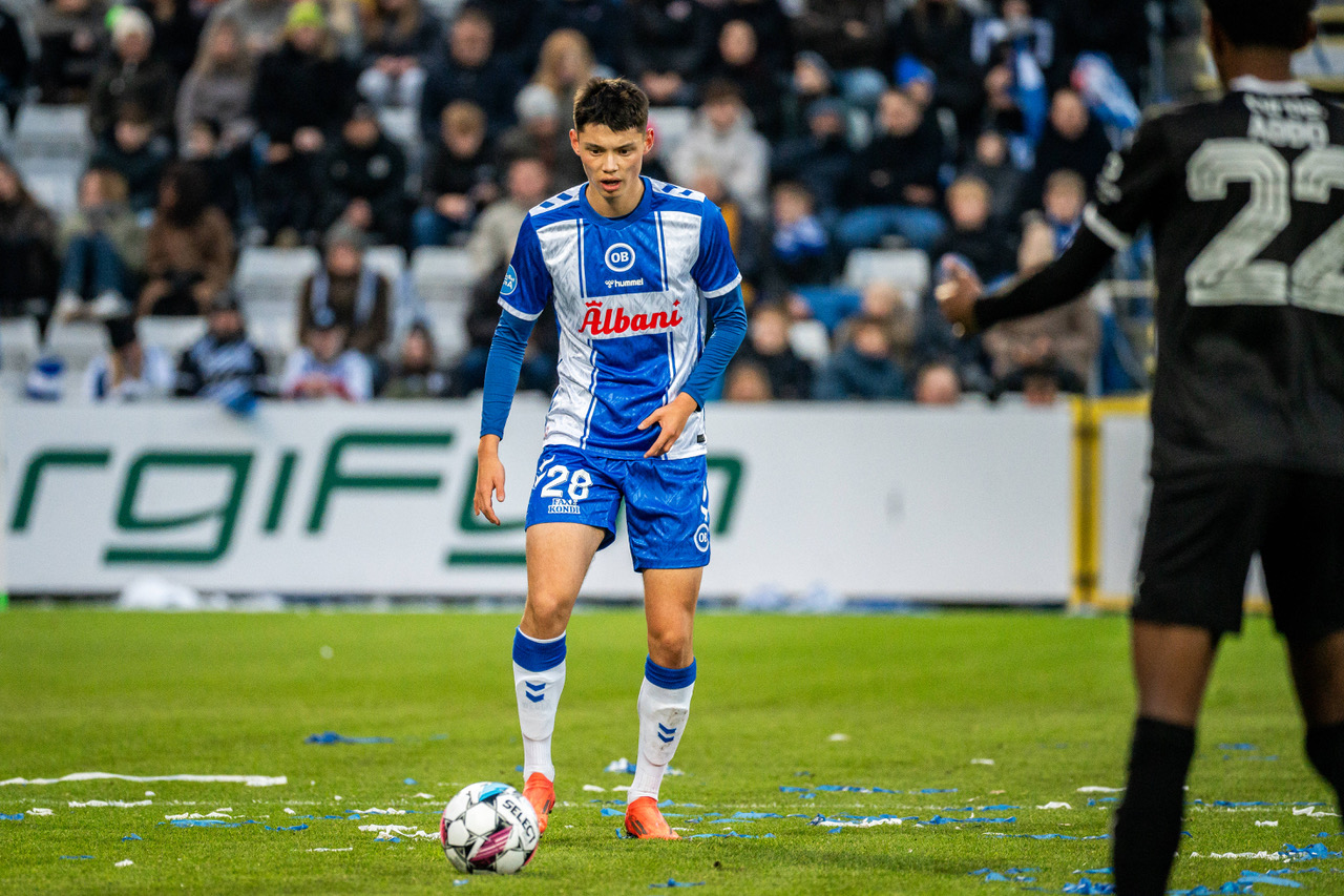 Tobias Slotsager of Odense BK