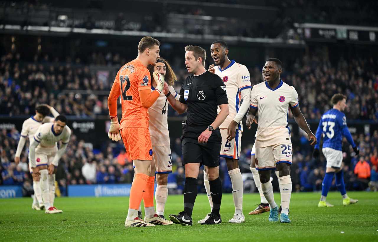 Filip Jorgensen of Chelsea