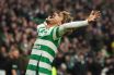 Jota of Celtic celebrates
