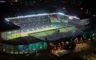 Celtic Park from the Sky