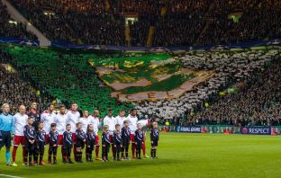 Green Brigade, Celtic v Bayern Munich 2017