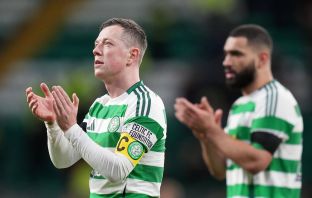 Callum McGregor at the final whistle