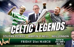 Celtic legends in Blackpool