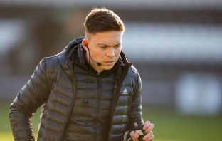 Referee Matthew MacDermid