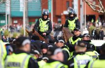 Police operation at Celtic Park