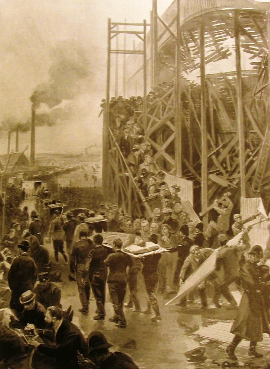 The first Ibrox Disaster in 1902