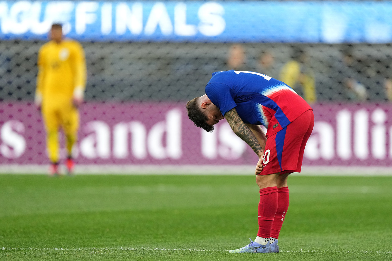 Dejection for Christian Pulisic