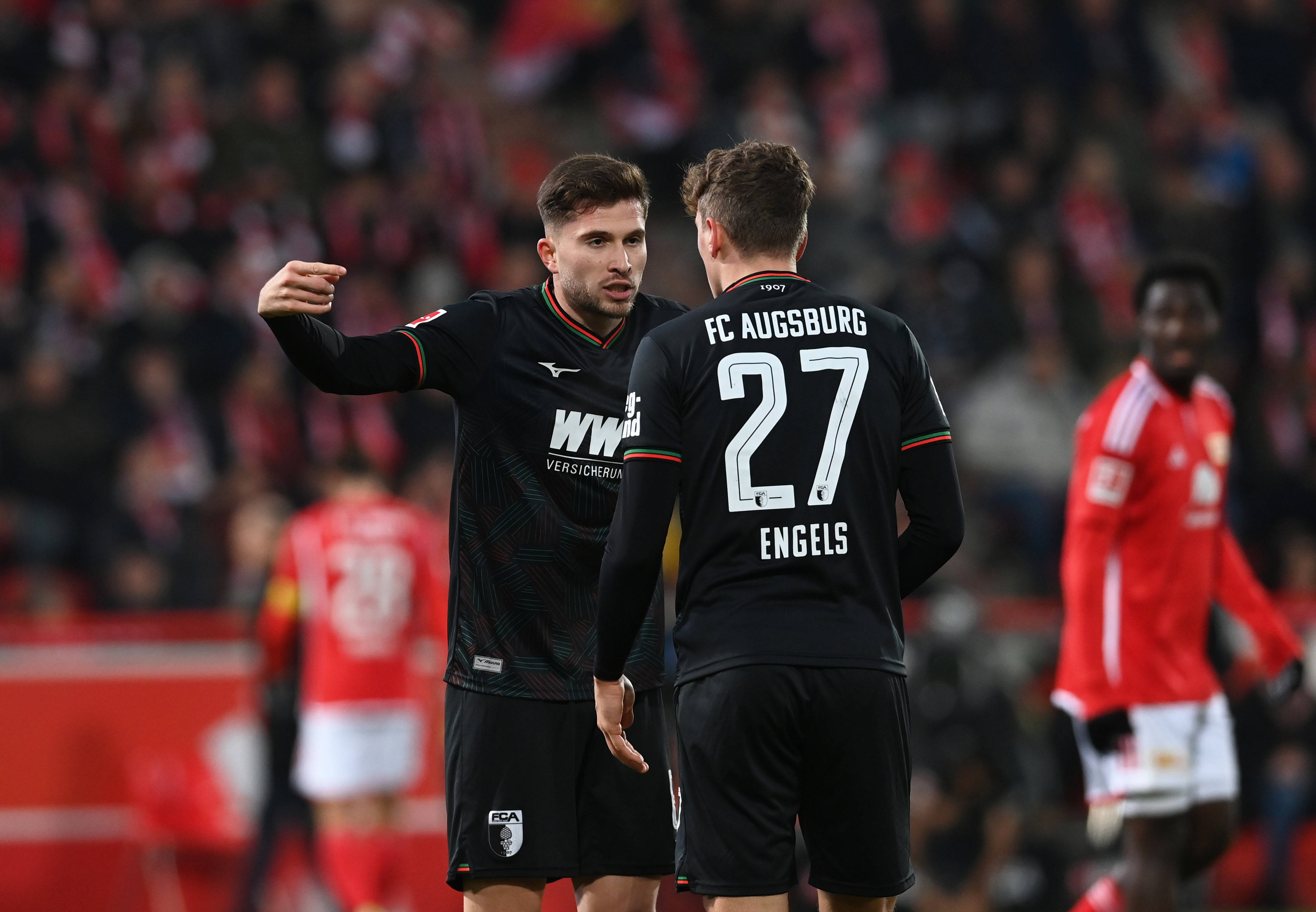 Elvis Rexhbecaj and Arne Engels