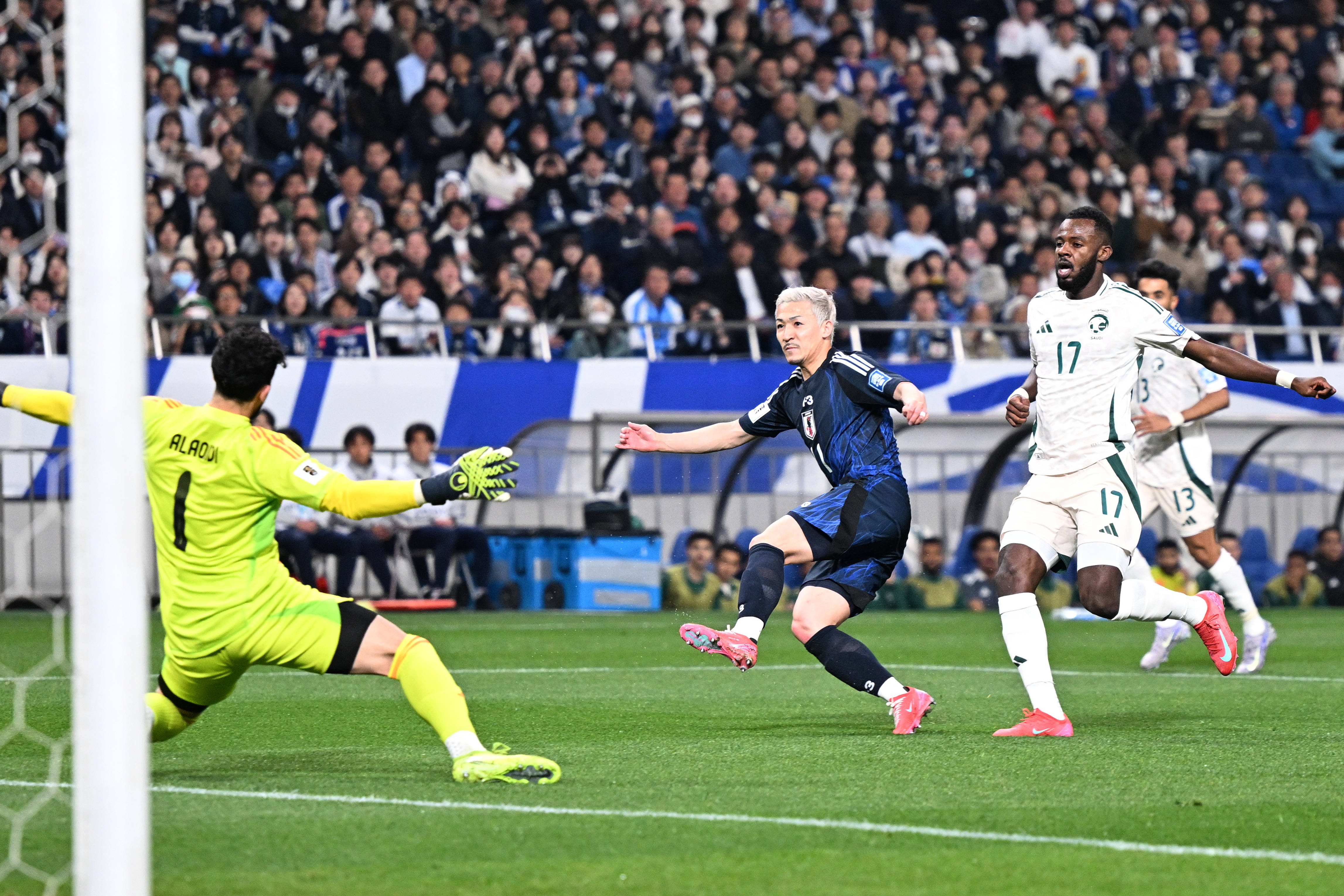 Daizen Maeda, Japan v Saudi Arabia