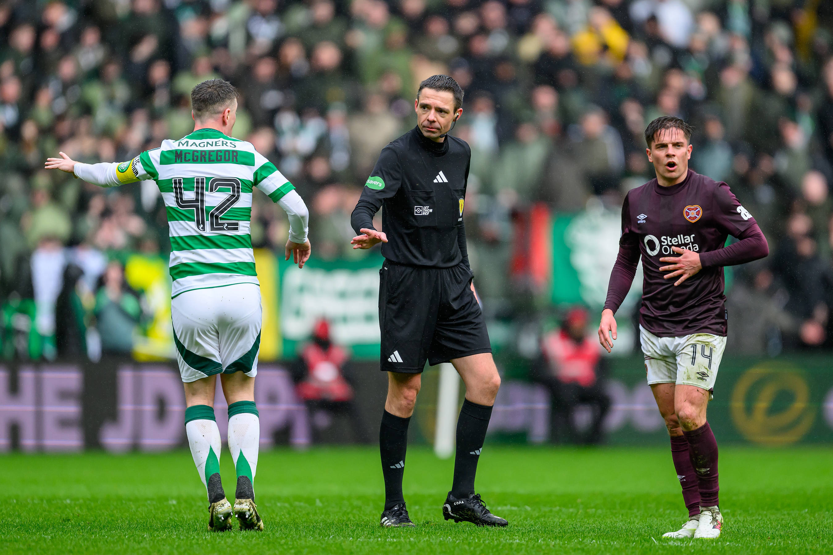 Referee Kevin Clancy