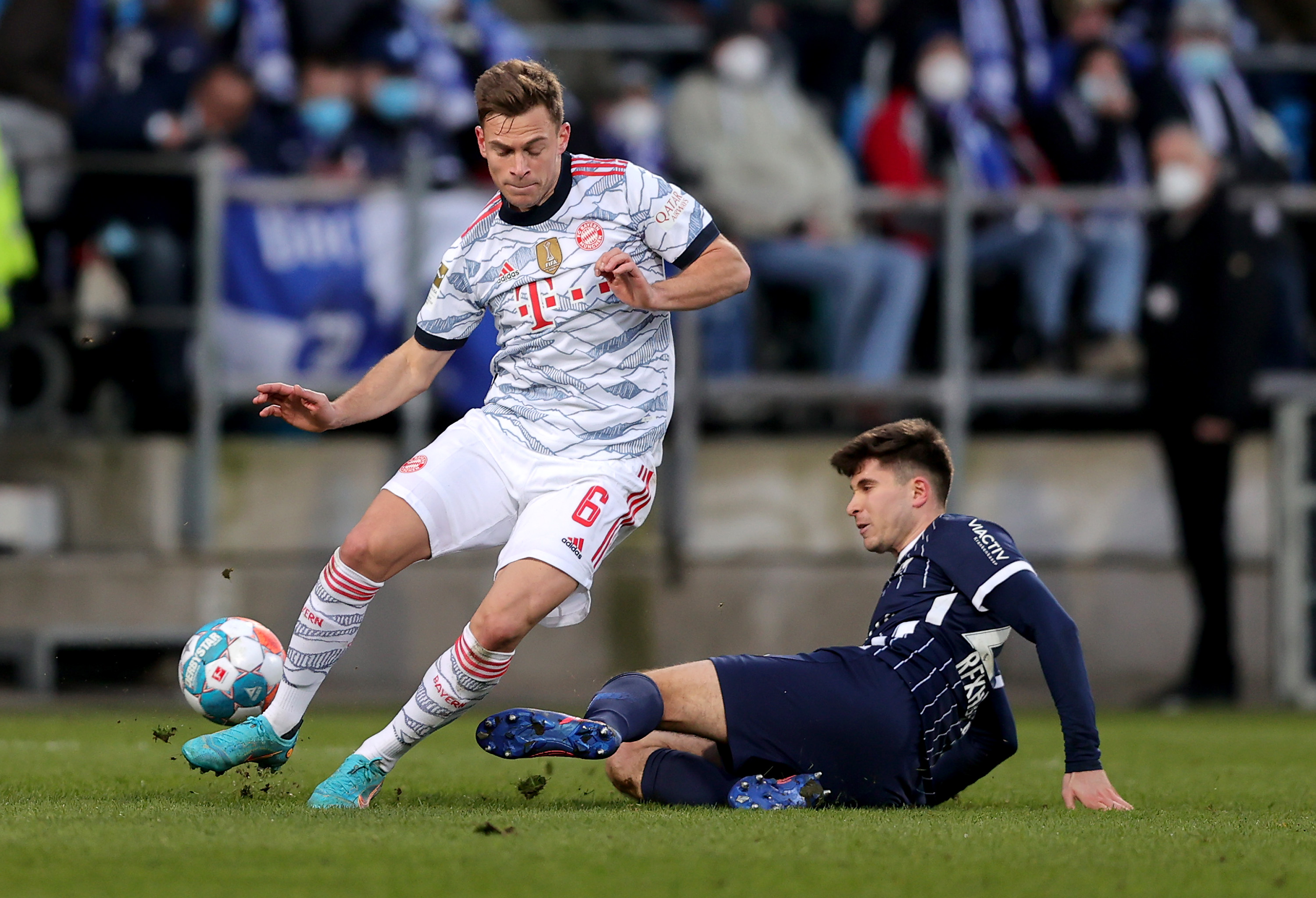 Elvis Rexhbeçaj in action