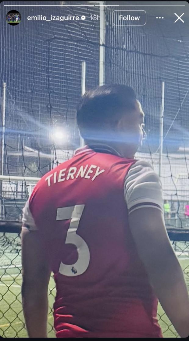 Emilio Izaguirre on Instagram