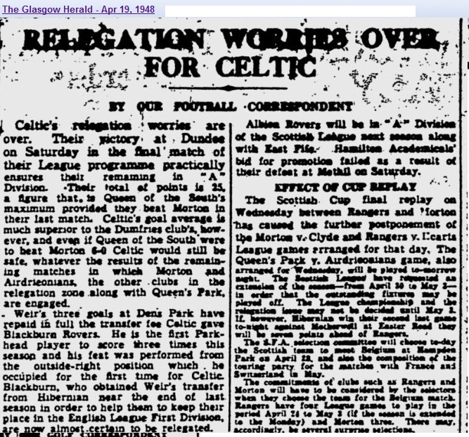 Glasgow Herald, 19 April 1948