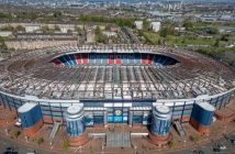 Hampden Park from the sky