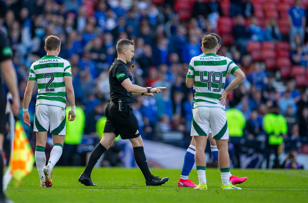 Referee Conor Scott