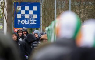 Celtic Fans Against Criminalisation Protest