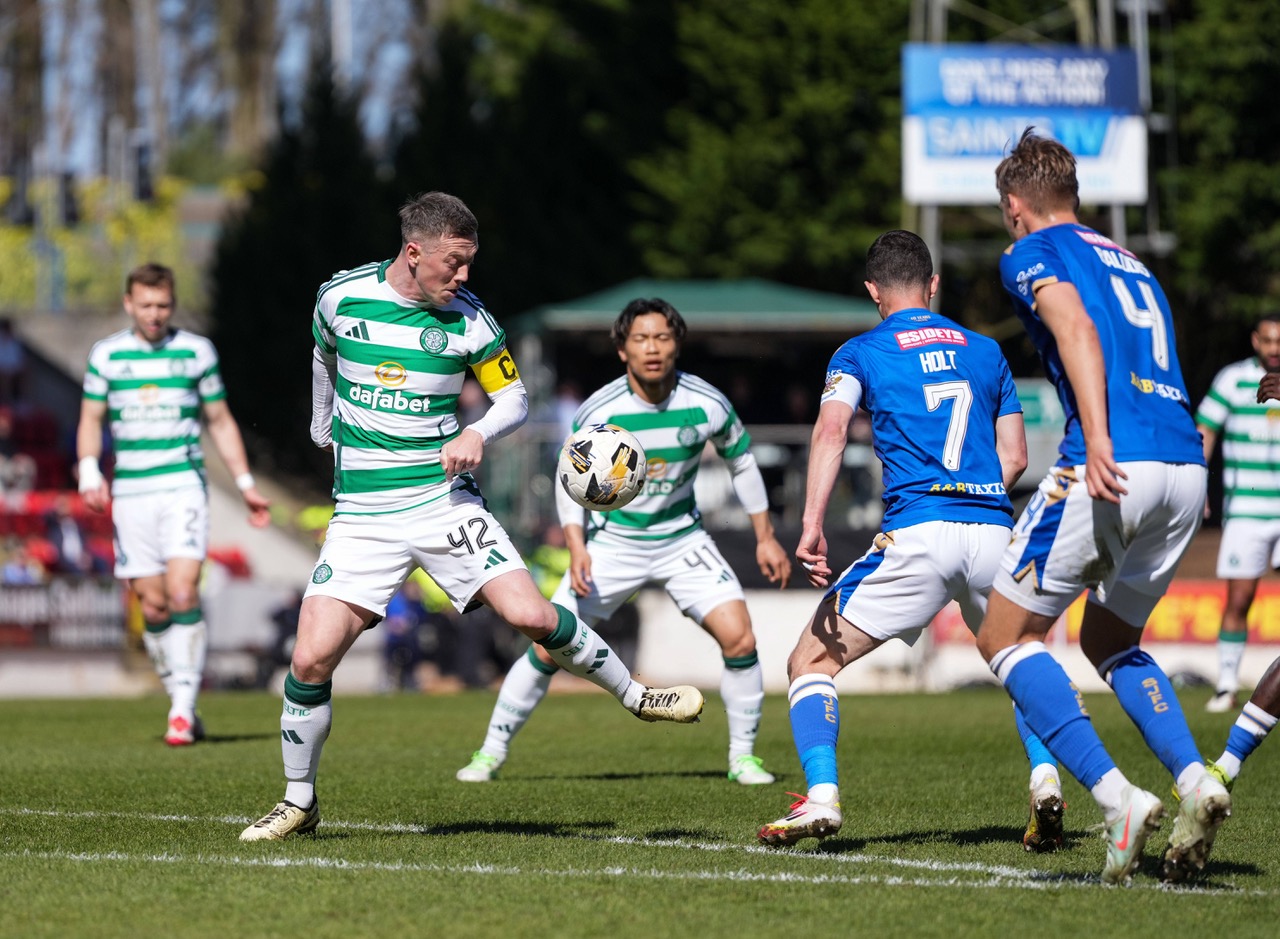 Celtic captain Callum McGregor