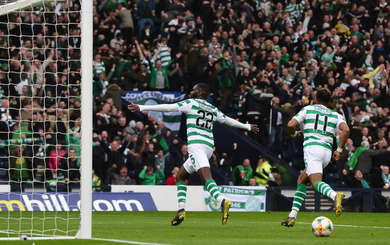 Odsonne Edouard scores the winner in Scottish cup Final 2019