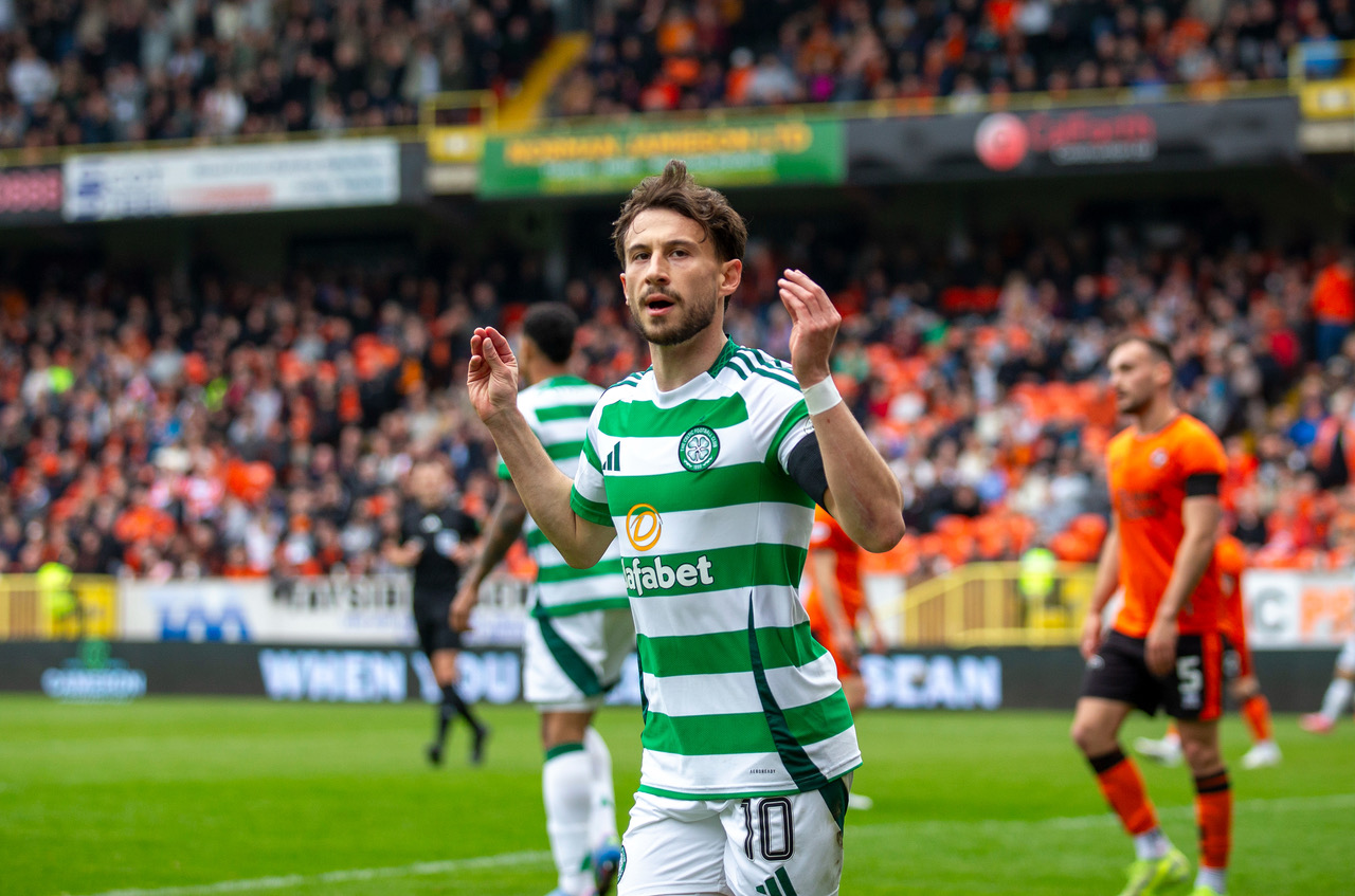 Nicolas Kuhn celebrates