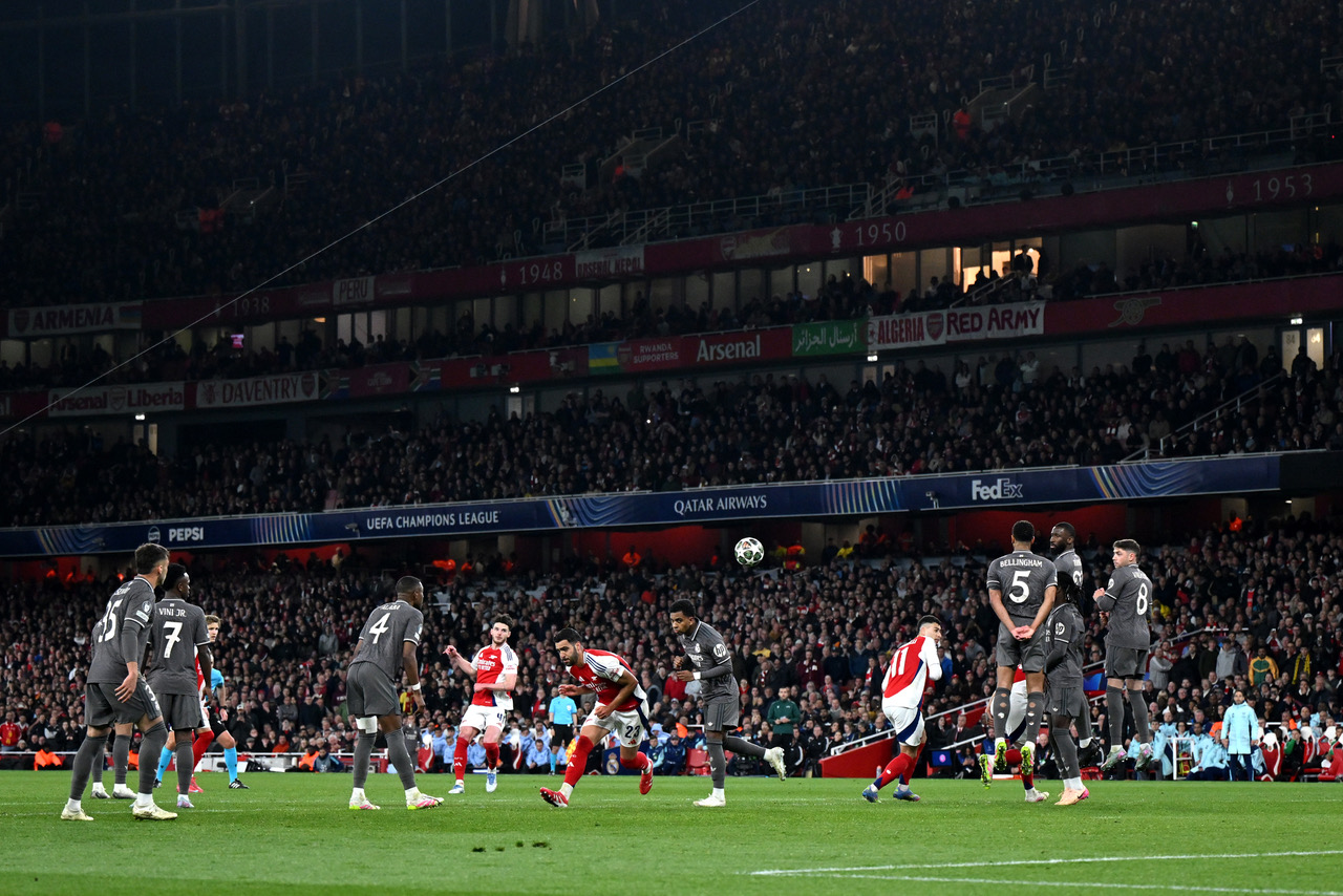 Declan Rice's second free kick