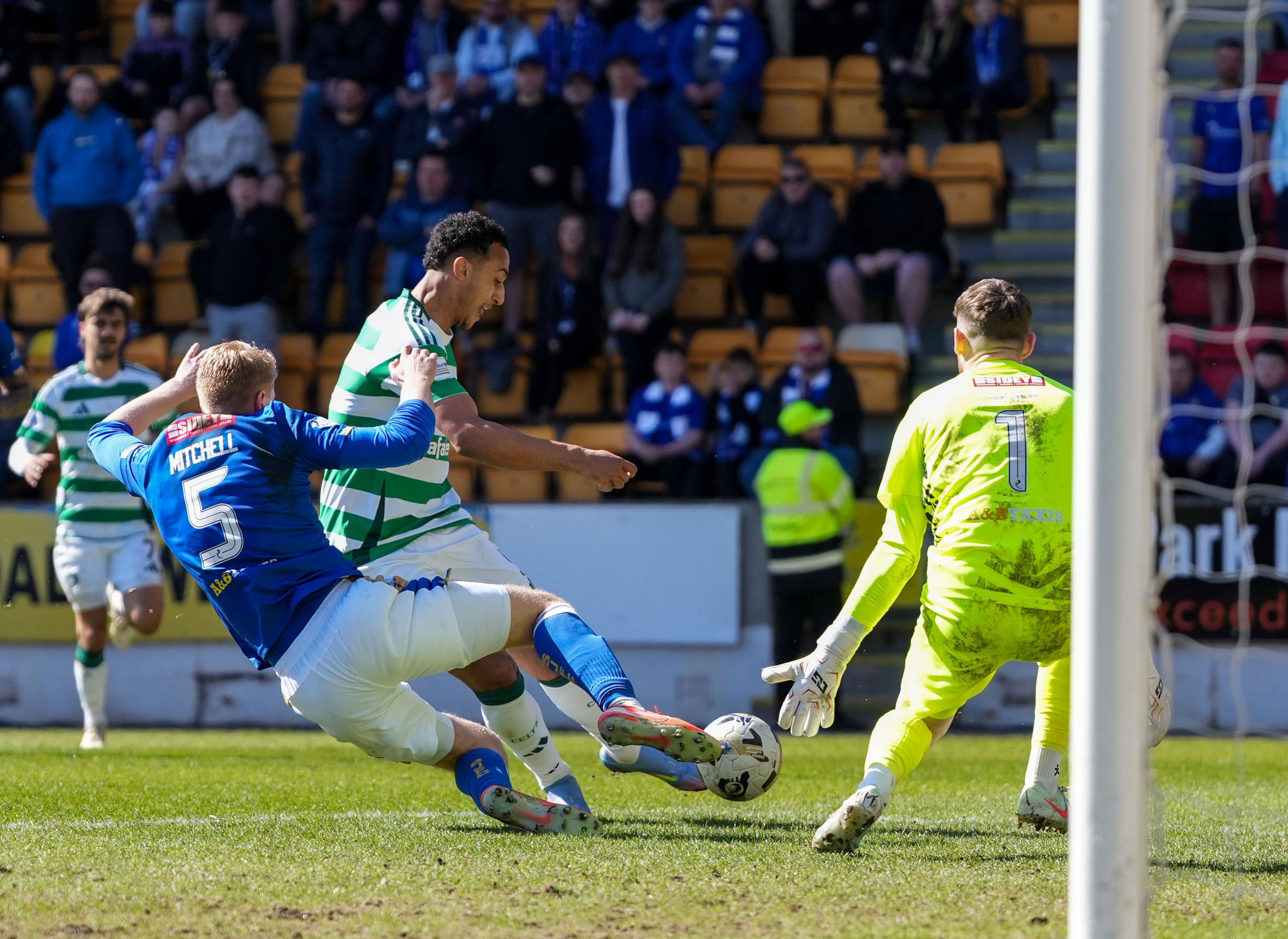 Adam Idah of Celtic