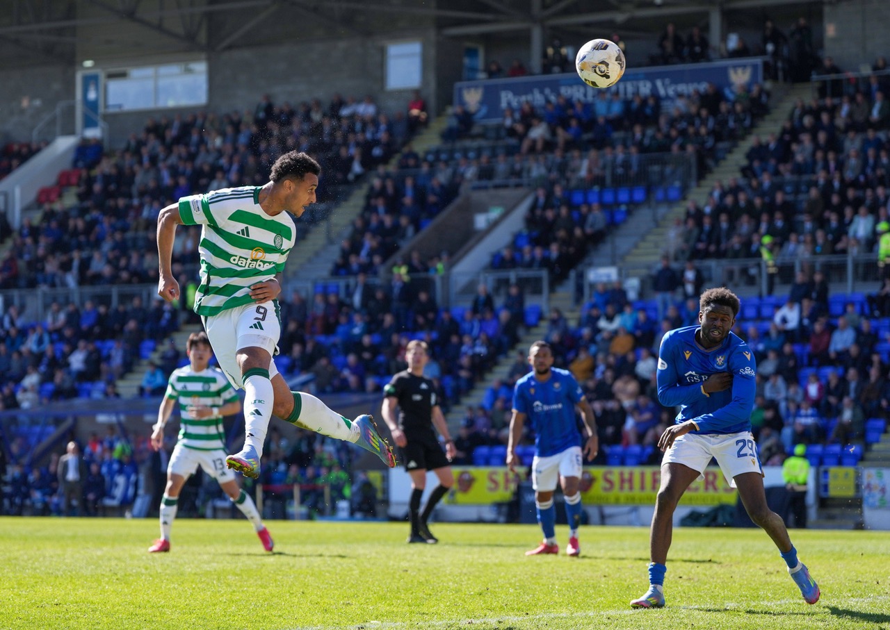 Adam Idah of Celtic
