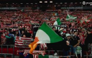 Delighted for Athletic Club and Ange, loved the Celtic presence in Estadio de San Mamés Athletic Club v theRangers
