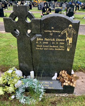 The grave of John Divers