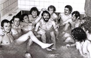 The 1979 Champions take a bath