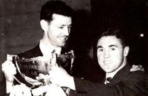 Billy McPhail and Bobby Collins