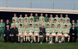 Celtic Quadruple winners 1967