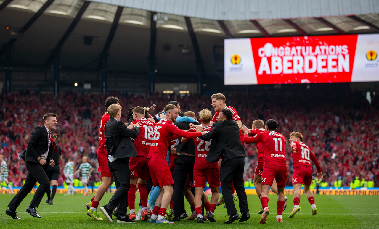 Aberdeen win Scottish Cup Final against Celtic
