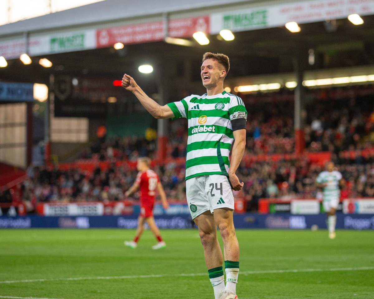Johnny Kenny celebrates