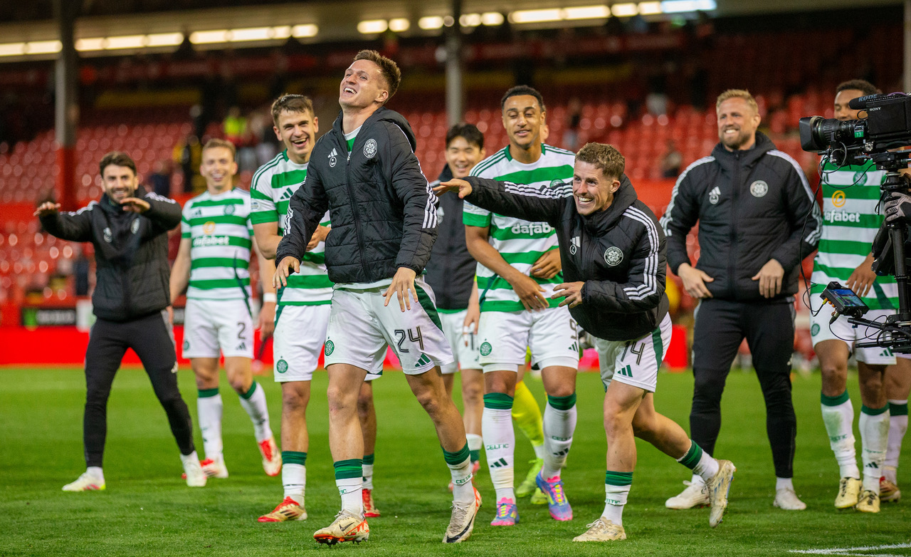 Johnny Kenny celebrates