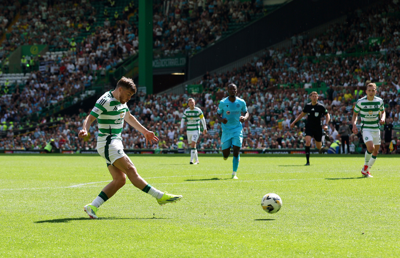 James Forrest makes history
