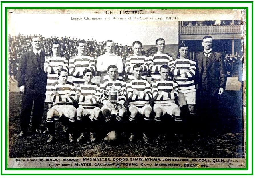 Celtic - Scottish Cup winners 1914