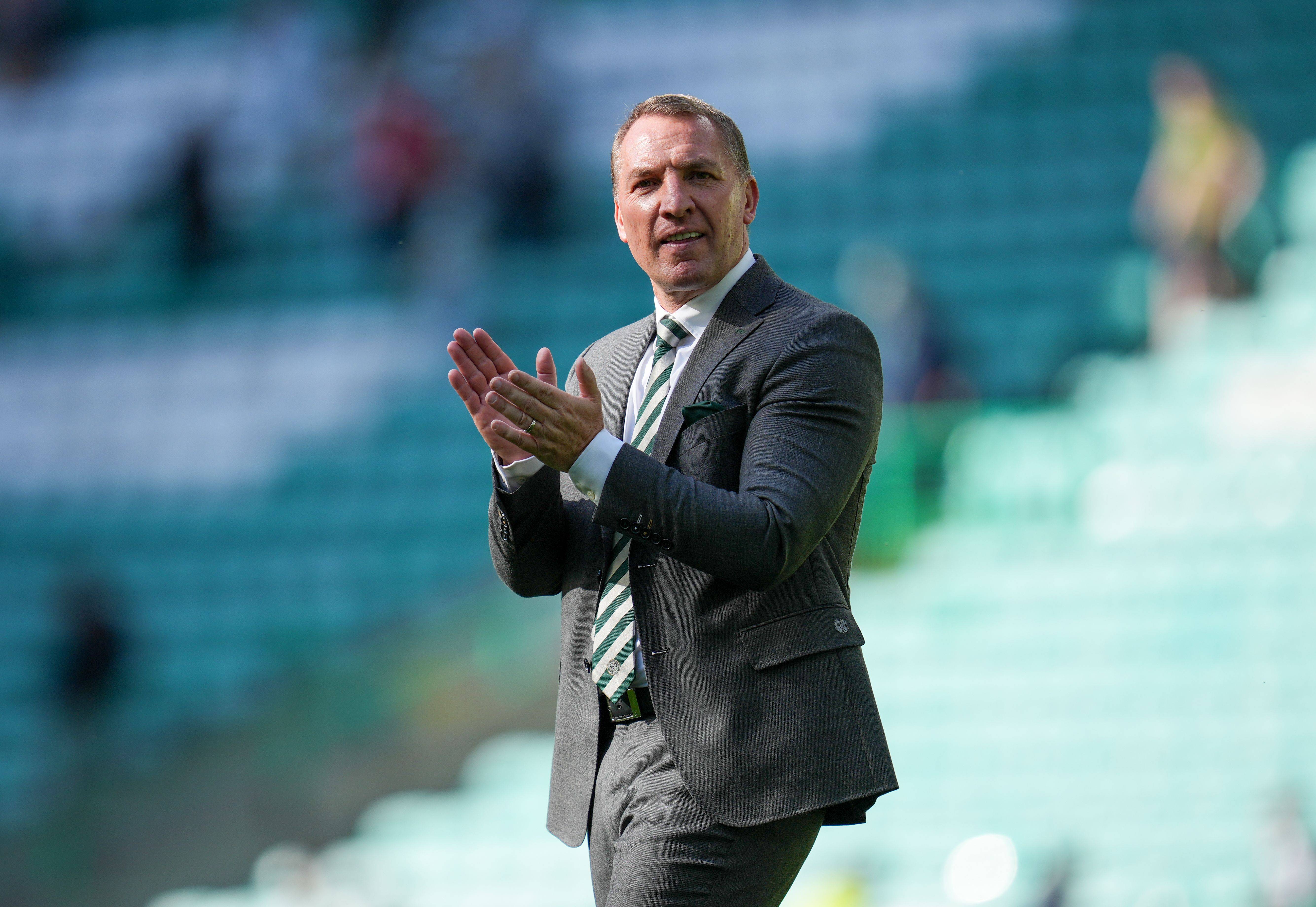 Celtic Manager Brendan Rodgers