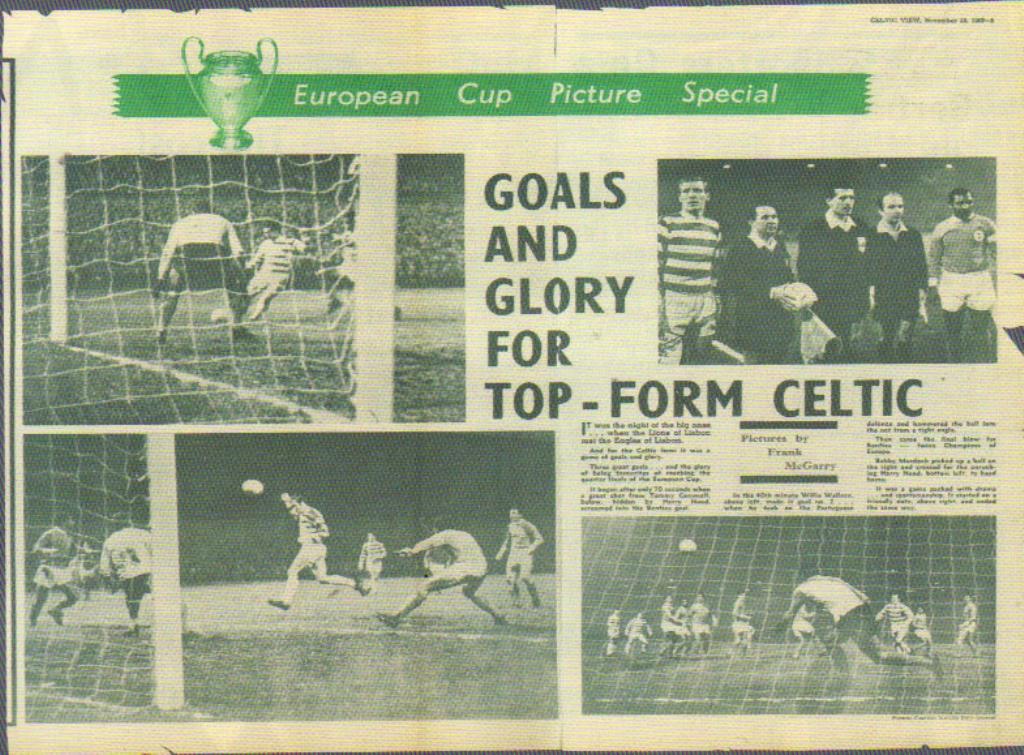 Celtic 3 Benfica 0