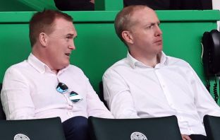 Michael Nicolson at Celtic Park