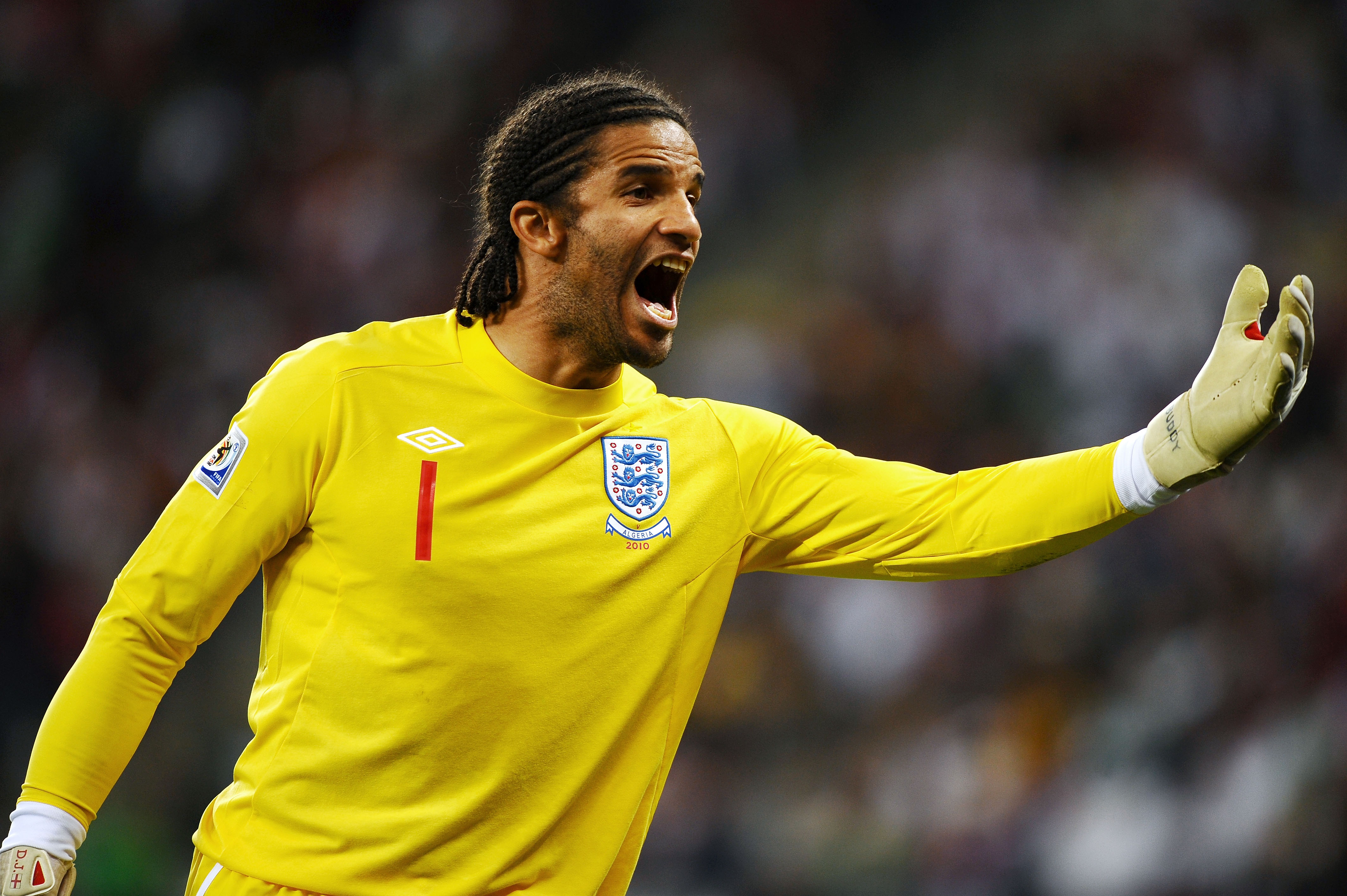 David James of England