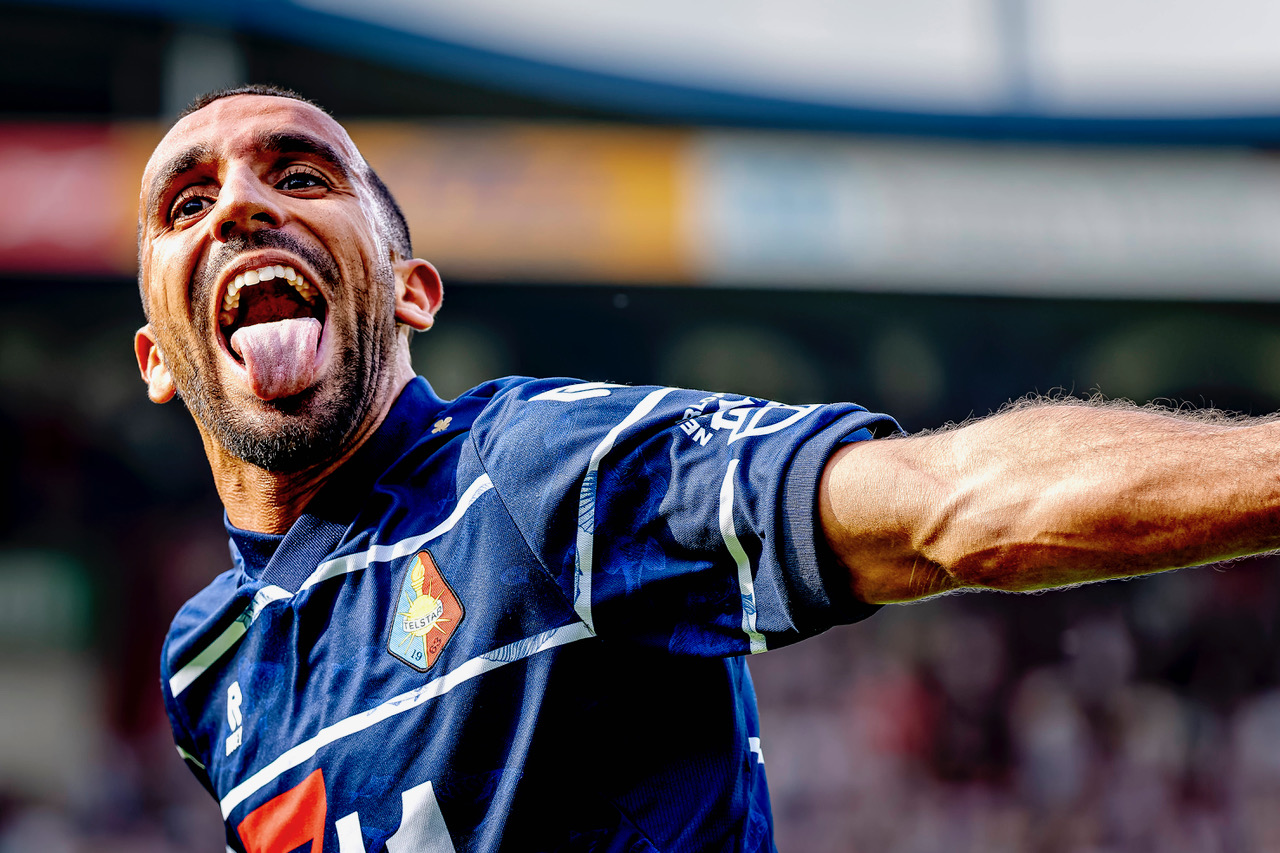SC Telstar forwarder Youssef El Kachati