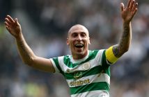 Scott Brown of Celtic celebrates
