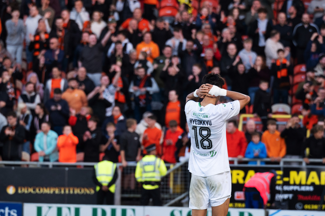 Hibs' Hyeokkyu Kwon