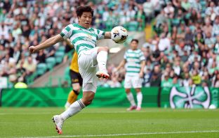 Shin Yamada of Celtic