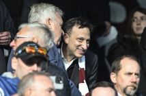 Tony Bloom at Tynecastle