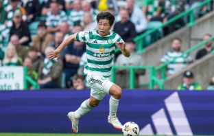 Shin Yamada of Celtic