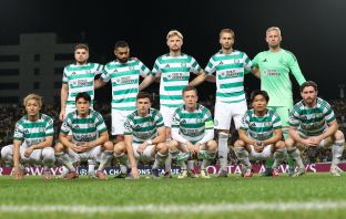 Celtic line up Kairat Almaty v Celtic