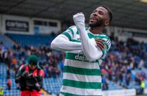 Kelechi Iheanacho celebrates